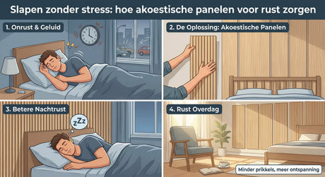 Slapen zonder stress: hoe akoestische panelen voor rust zorgen