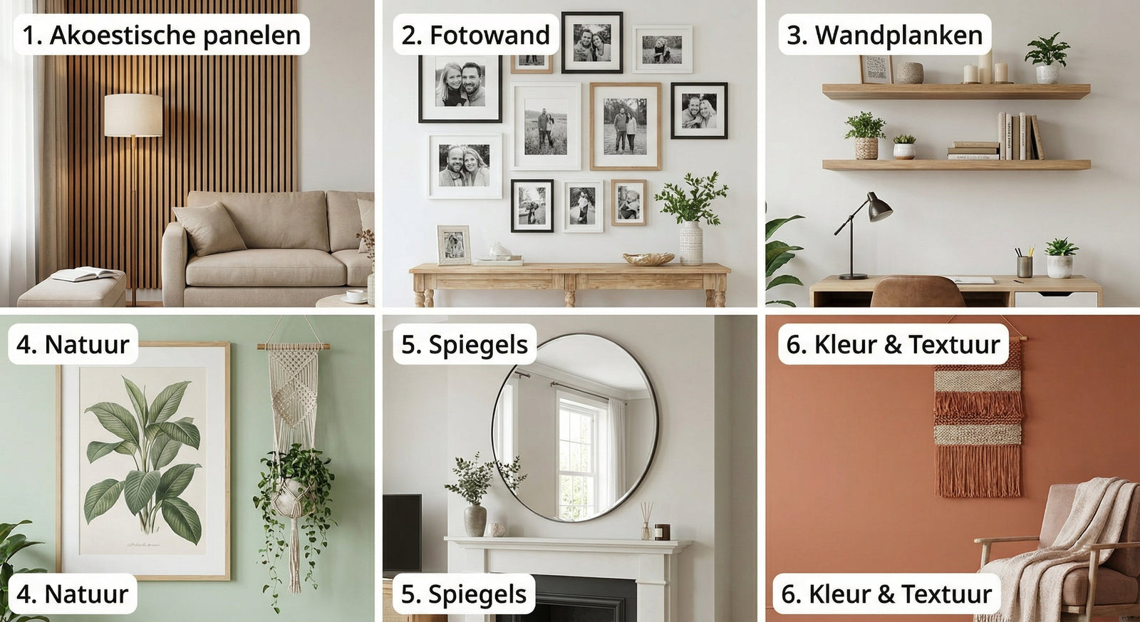 Wanddecoratie Woonkamer Tips: 7 Ideeën voor een Sfeervol Interieur