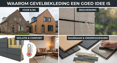 Waarom gevelbekleding altijd een goed idee is