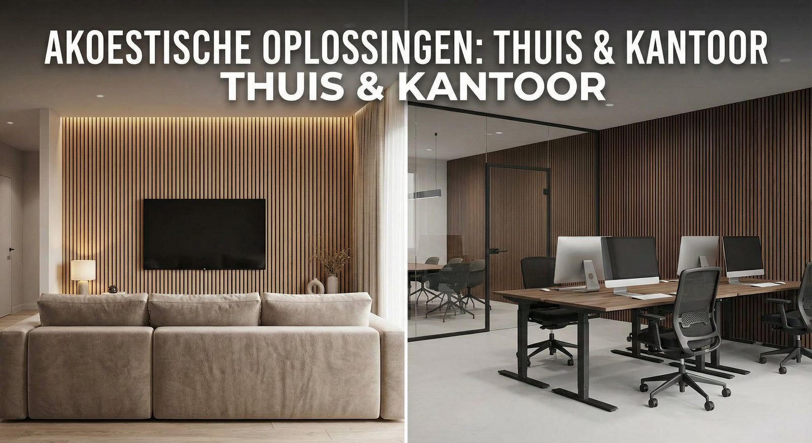 Akoestische Oplossingen: Van Woonkamer tot Kantoor | Tips & Advies