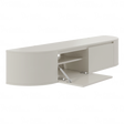 Aura Curved TV-Meubel Beige 180 cm