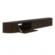 Aura Curved TV-Meubel Walnut 272 cm
