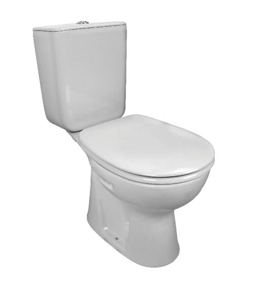 toiletpot staand inclusief stortbak / reservoir en wc-bril