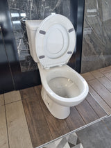 toiletpot staand inclusief stortbak / reservoir en wc-bril
