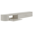 Dulce Curved TV-Meubel Beige 240 cm