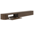 Dulce Curved TV-Meubel Walnut 272 cm