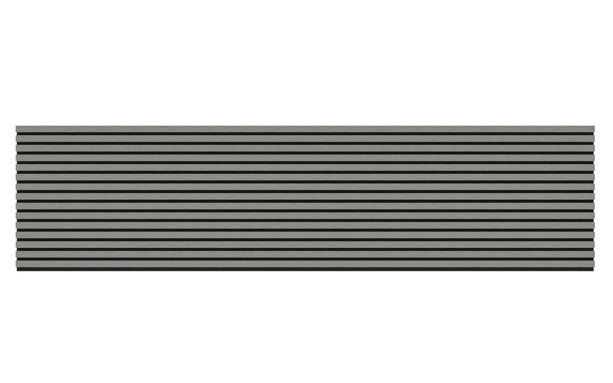 Akoestische panelen 270x60 cm - Eiken Grijs