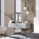 3D Kunststof Wandpanelen Beige Lumière Collection 270 x 12 cm | Set van 4