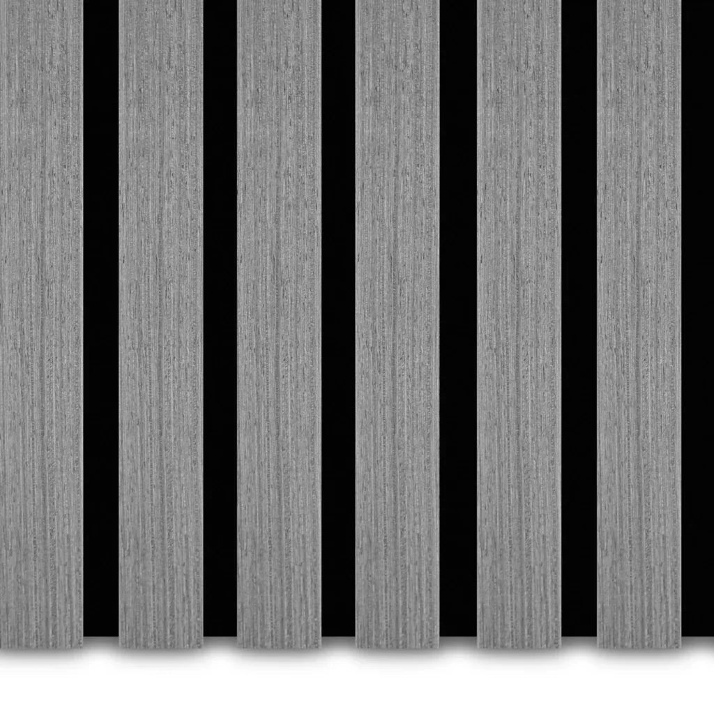 Akoestische panelen 270x60 cm - Eiken Grijs