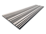 Sanitime Akoestische Wandpanelen Latenwand Tripple Akupanelen 270 x 60 cm Natural eiken