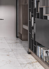 Calacatta Gold Hoogglans Marmerlook 60×120 Gerectificeerd Vloertegel & Wandtegel Porselein Tegel