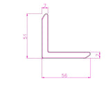 Afwerkstrip Buitenpaneel Dark Walnoot 290 cm Gevel Tuin 3D Houtnerf