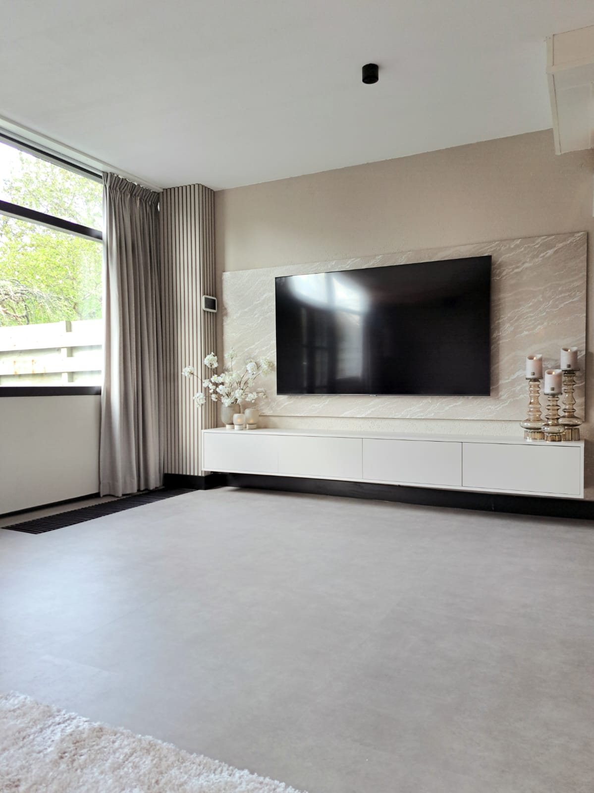 SPC Stone Beige Mat Marmerlook 280×122 Wandpaneel