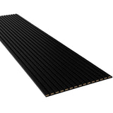 Akoestische panelen 260x60 cm - Black on Black