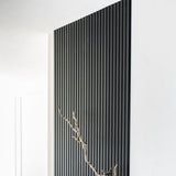 Akoestische panelen 260x60 cm - Black on Black