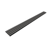 Composiet Gevelbekleding Grijs Lattenwand Wandpanelen 290 x 22 cm | Set van 4 stuks