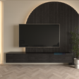 TV Meubel Zwart Eiken 180cm Pre-order