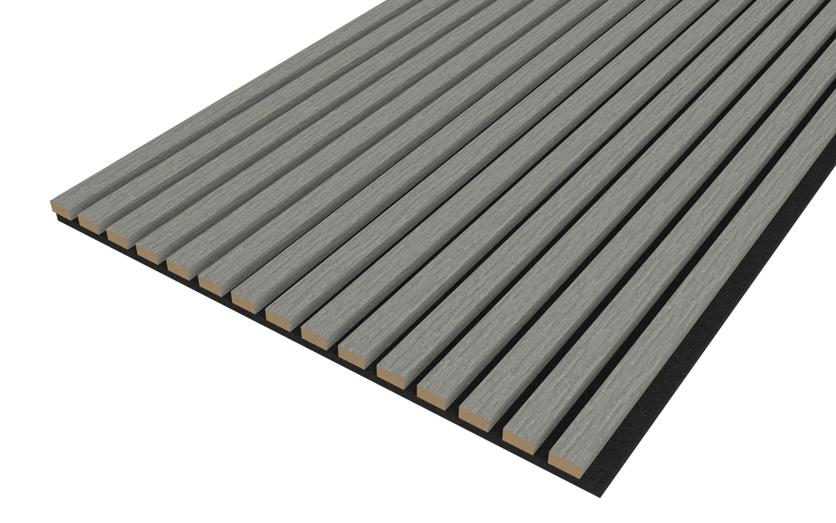 Akoestische panelen 270x60 cm - Eiken Grijs