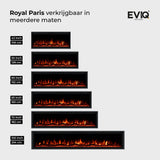 Elektrische sfeerhaard Royal Paris 100″ inch – 254 cm