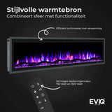 EVIQ Elektrische sfeerhaard Royal Paris 50″ inch – 128 cm