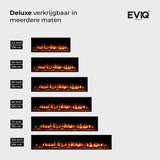 EVIQ Elektrische sfeerhaard Deluxe 72″ inch – 182 cm