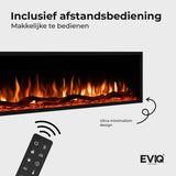 EVIQ Elektrische sfeerhaard Deluxe 65″ inch – 165 cm