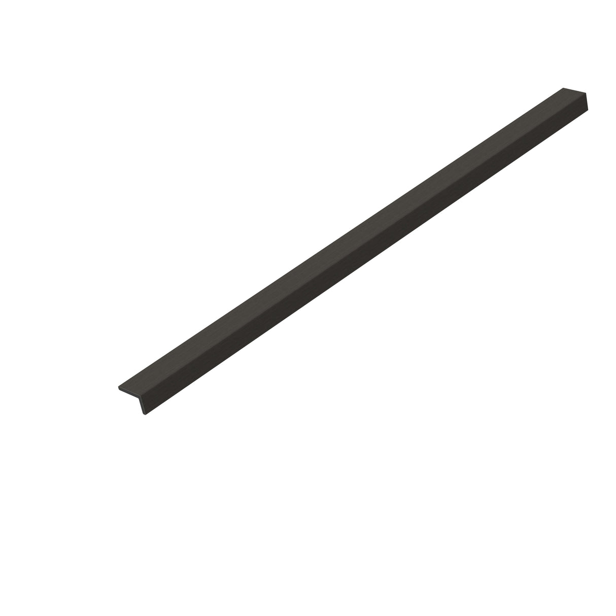 Afwerkstrip Buitenpaneel Zwart 290 cm Gevel Tuin 3D Houtnerf