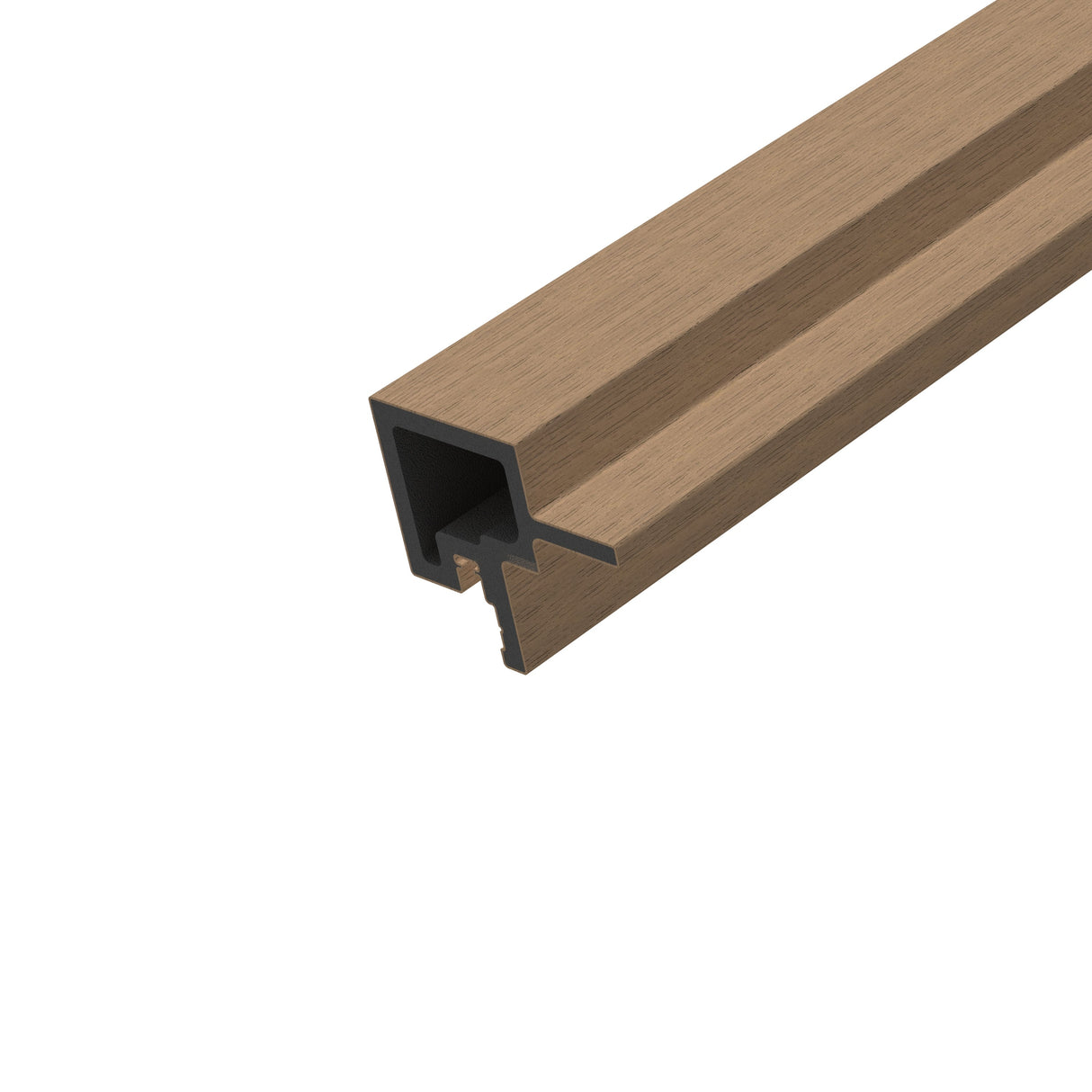 Tussenprofiel T-profiel Buitenpaneel Mokka 290 cm Gevel Tuin 3D Houtnerf
