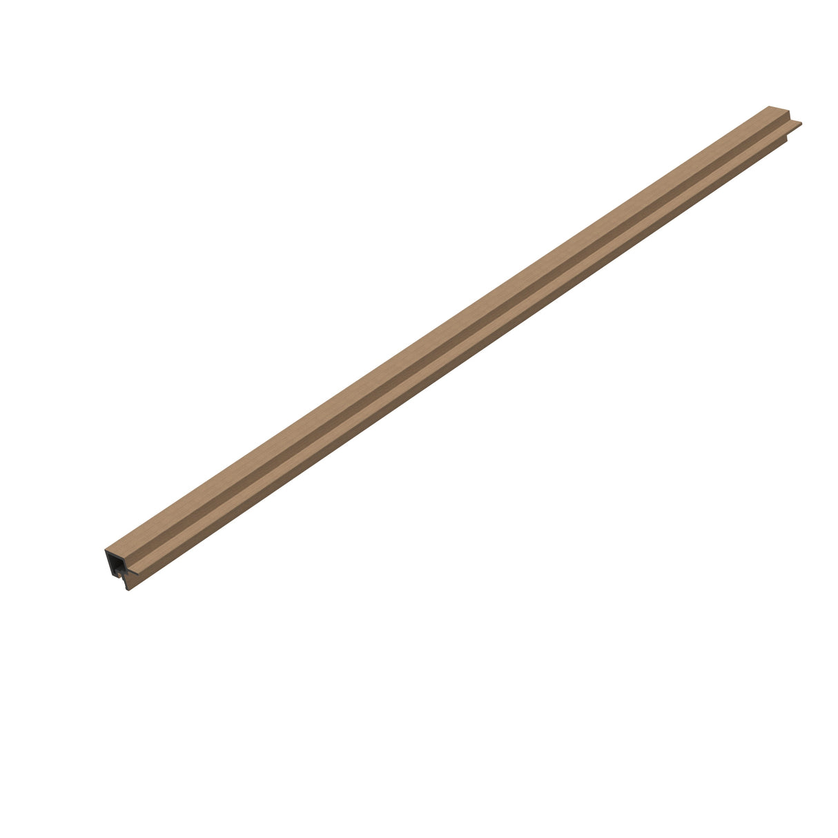 Tussenprofiel T-profiel Buitenpaneel Mokka 290 cm Gevel Tuin 3D Houtnerf