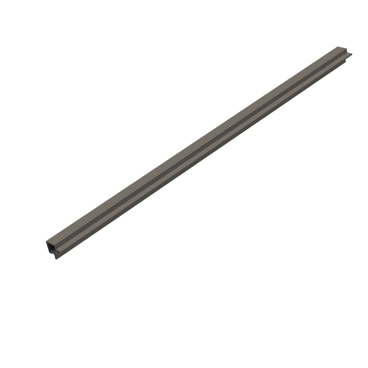 Tussenprofiel T-profiel Buitenpaneel Grijs 290 cm Gevel Tuin 3D Houtnerf