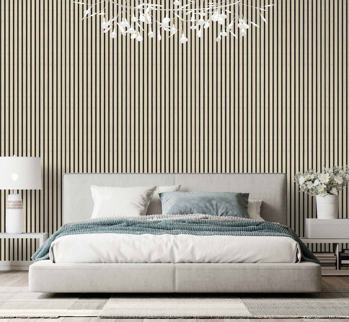 Akoestische panelen 270x60 cm - Eiken Light Naturel