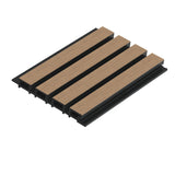 Composiet Gevelbekleding Mokka Lattenwand Wandpanelen 290 x 22 cm | Set van 4 stuks