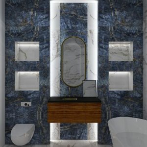Marquina Gold Mat Marmerlook 60×120 Gerectificeerd Vloertegel & Wandtegel