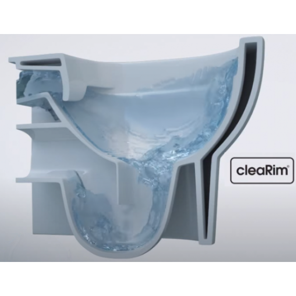 Isvea Sentimenti Randloos wandcloset Inclusief Softclose Wc-Bril