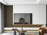 Akoestische panelen 270x60 cm - Eiken Walnoot