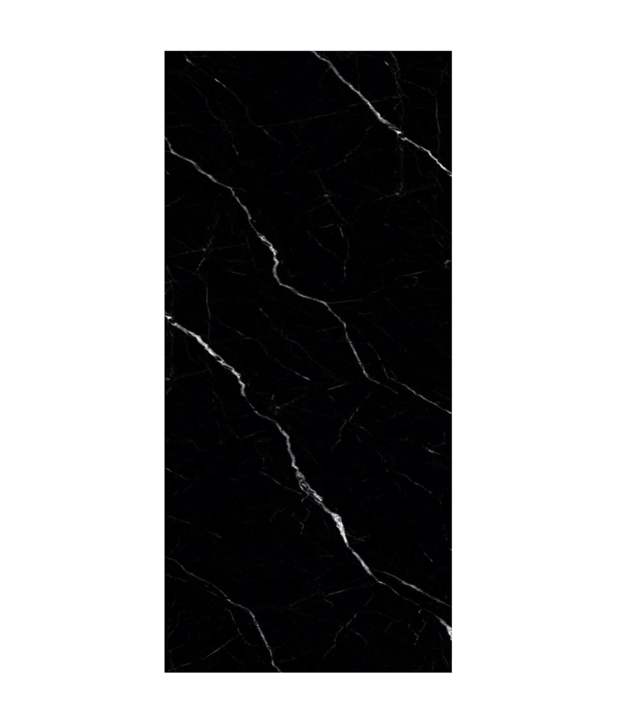 PVC Black White Marmerlook 280×120 Wandpaneel
