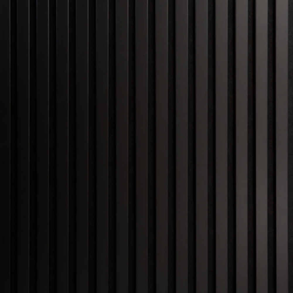 Akoestische panelen 260x60 cm - Black on Black