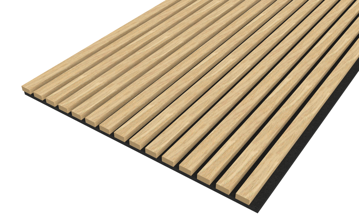 Akoestische panelen 260x60 cm - Eiken Naturel