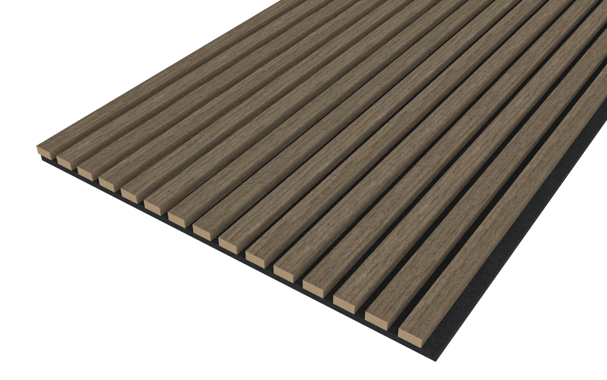 Akoestische panelen 270x60 cm - Eiken Walnoot