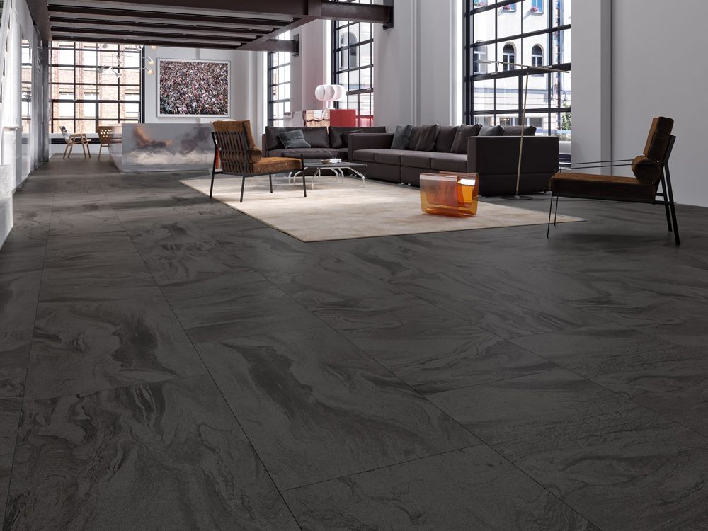 Cipollino Nero Mat Marmerlook 60×120 Gerectificeerd Vloertegel & Wandtegel