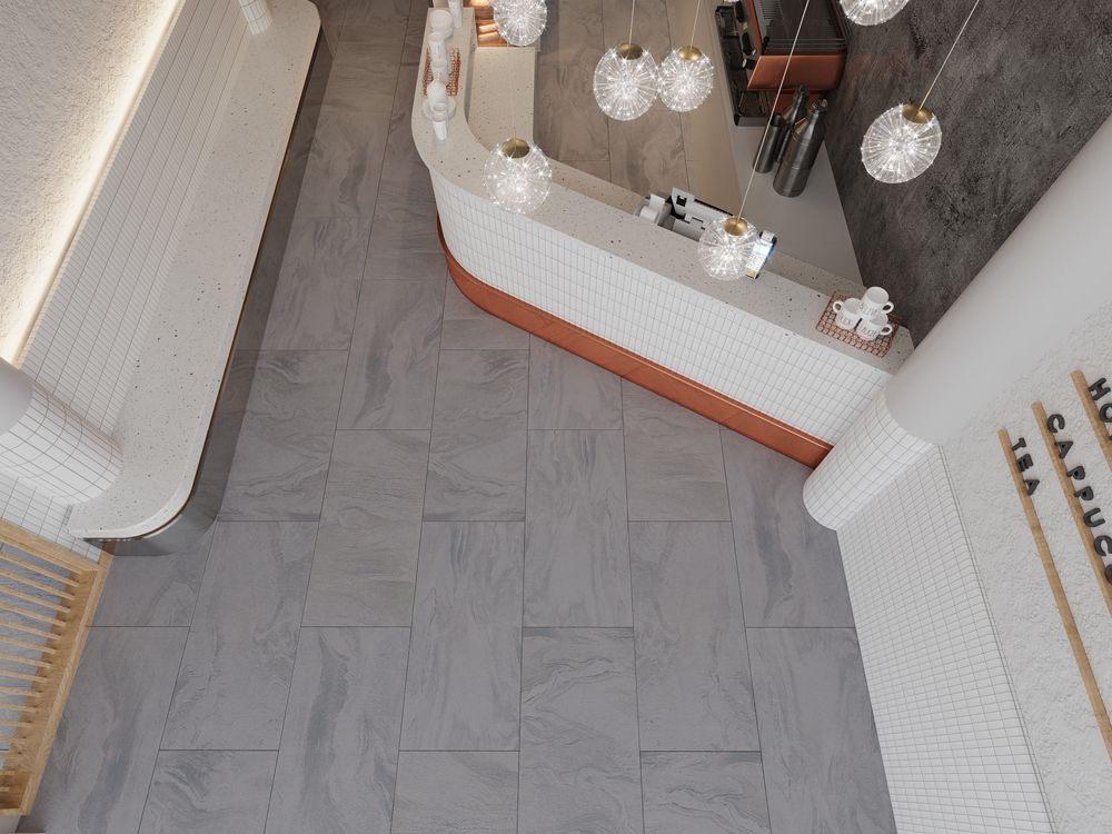 Cipollino Grigio Mat Marmerlook 60×120 Gerectificeerd Vloertegel & Wandtegel