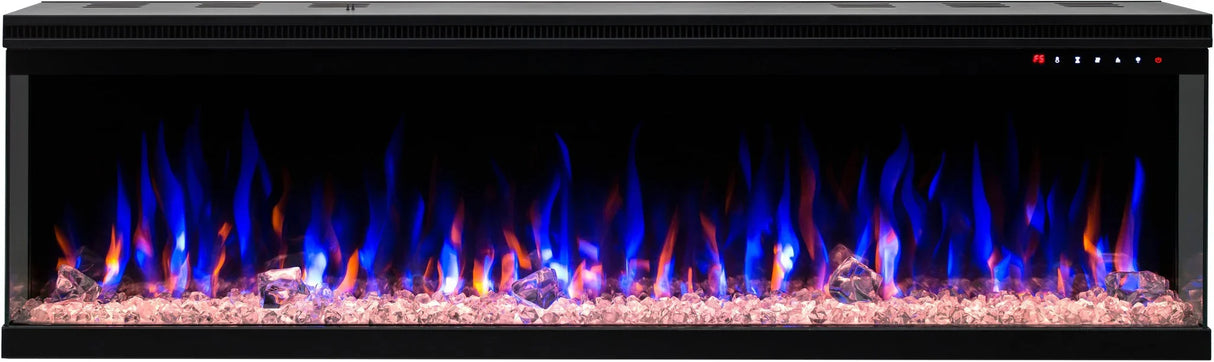 EVIQ Elektrische sfeerhaard 3D Platina 60″ inch – 152 cm