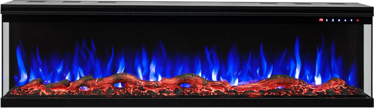 EVIQ Elektrische sfeerhaard 3D Platina 60″ inch – 152 cm