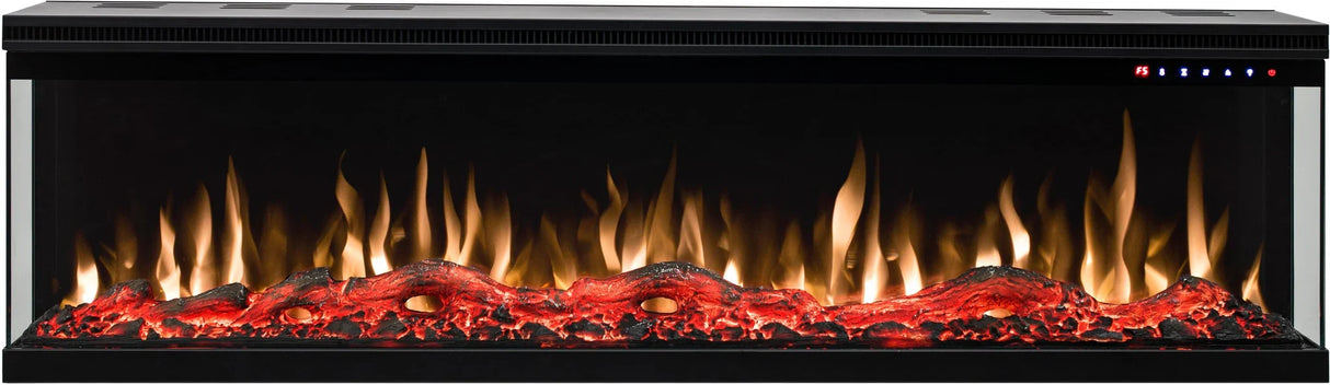 EVIQ Elektrische sfeerhaard 3D Platina 42″ inch – 107 cm