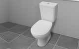 toiletpot staand inclusief stortbak / reservoir en wc-bril