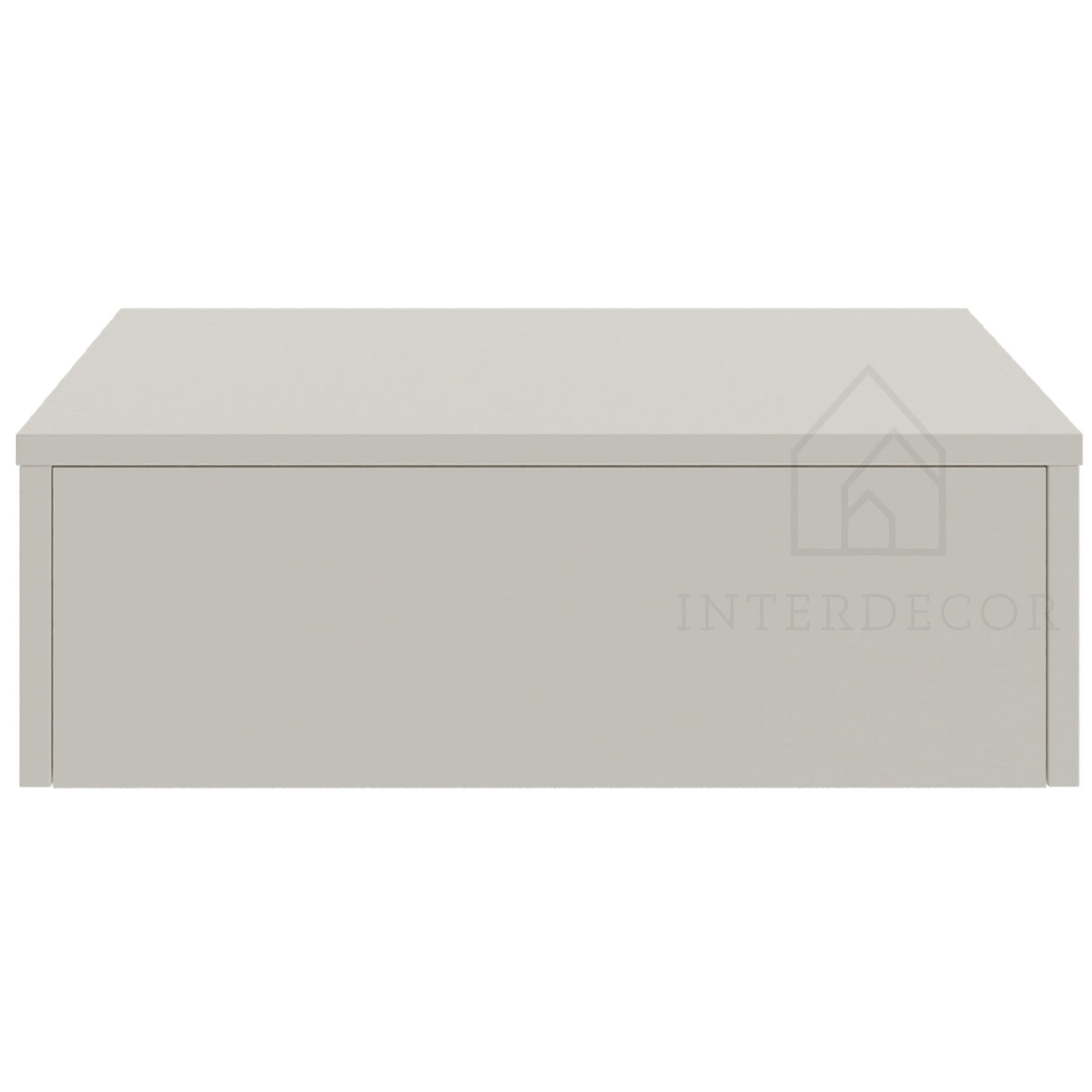 Gangkast zwevend beige 60x20x15 cm