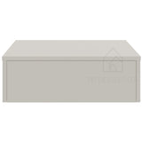 Gangkast zwevend beige 60x20x15 cm
