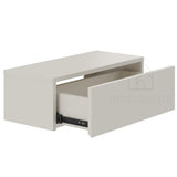 Gangkast zwevend beige 60x20x15 cm