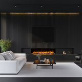 Dimplex Ignite Ultra 60 - Elektrische inbouwhaard - Verwarming - Driezijdig - Optiflame - 152 cm