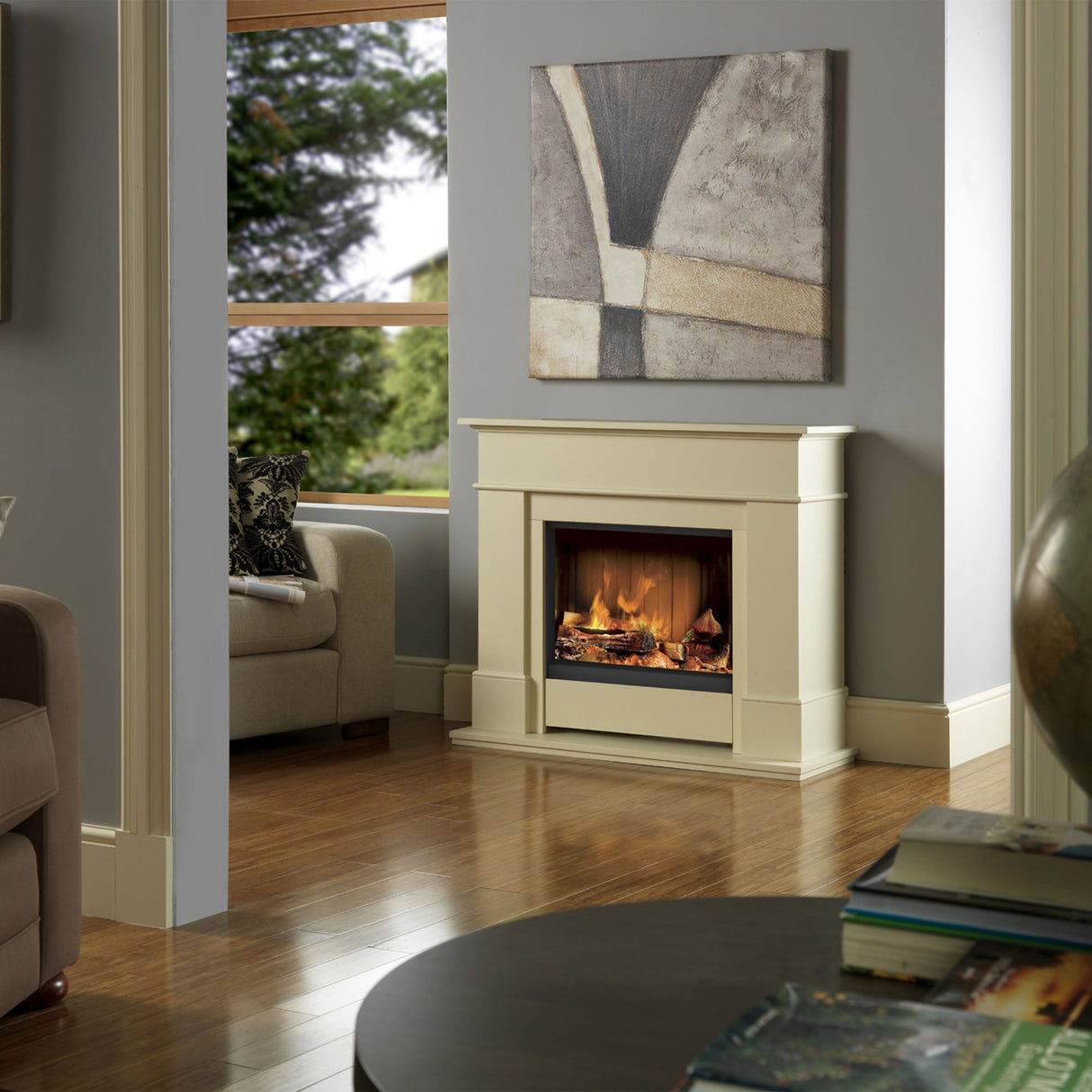 Dimplex Albany Elektrische Inbouwhaard Waterdamphaard Verwarming Opti-myst
